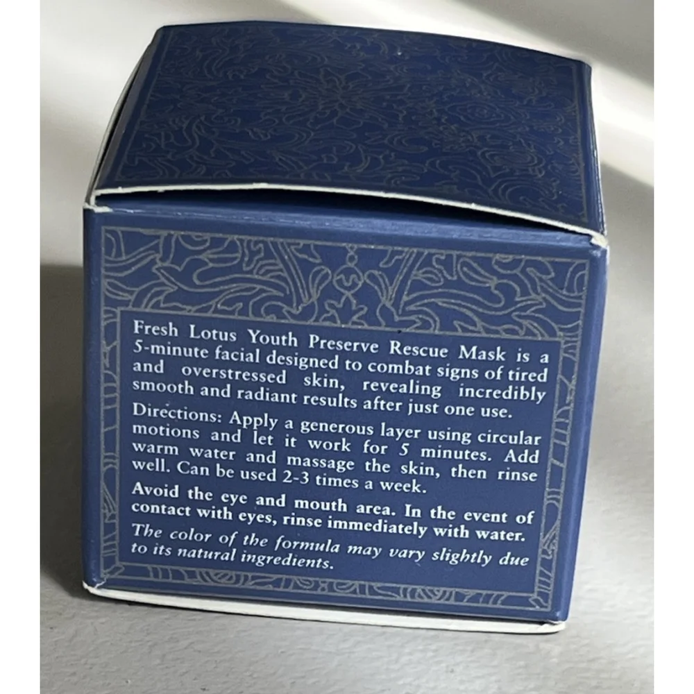 Fresh Lotus Youth Preserve Rescue Mask Seaweed Radiance 0.5 fl oz / 15 mL